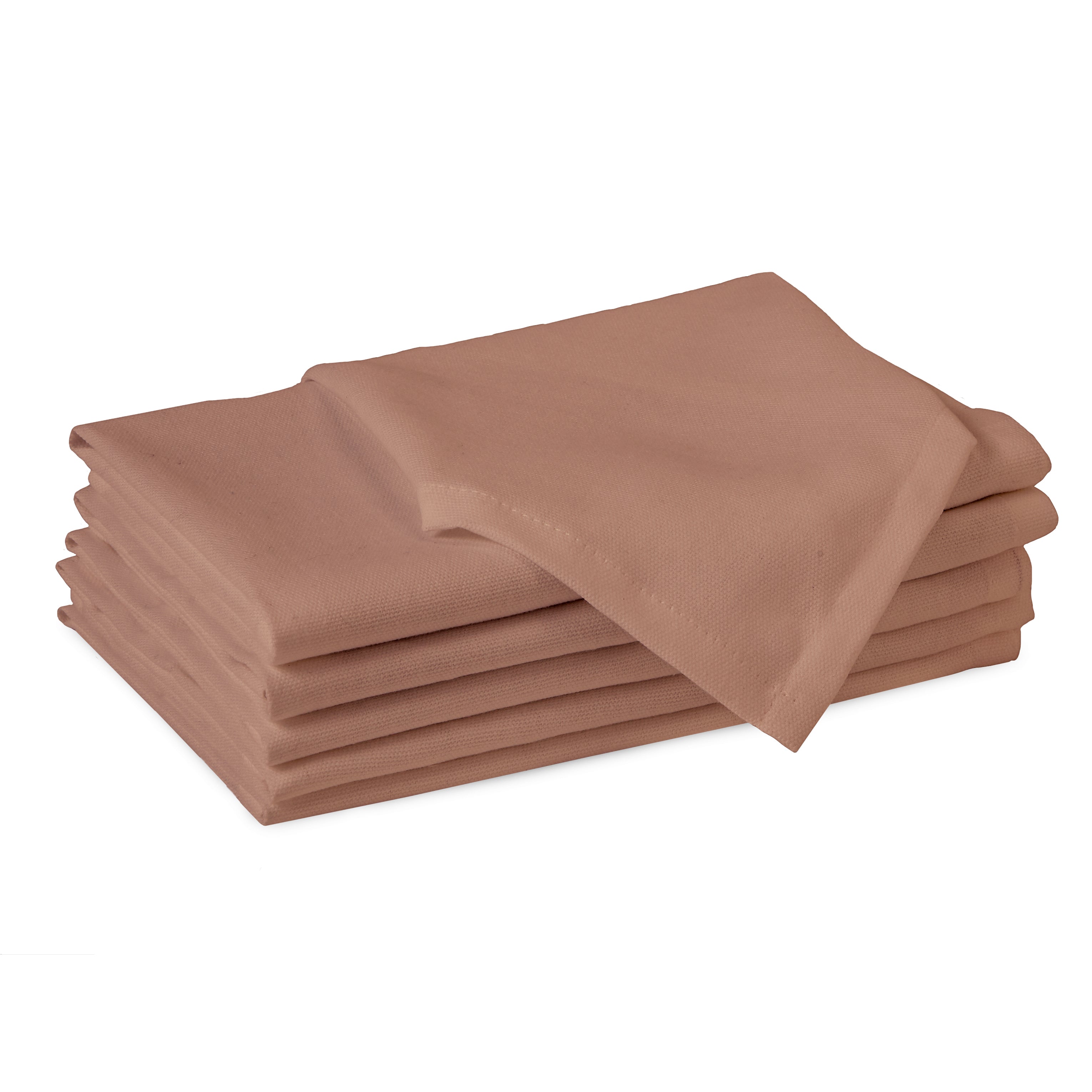 Cotton Tan Table Napkins (Pack of 6)