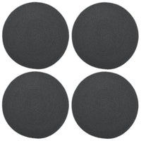 Cotton Dark Grey Placemat (Pack of 4)