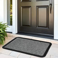 Polypropylene Grey Door Mat (Pack of 1)