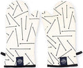 Cotton Match Sticks Oven Gloves (Pack of 2)