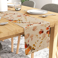 Blackout Polyester L1 Orange Table Runner (Pack of 1)