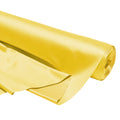 Satin Polyester Silk Yellow Fabric by Meter