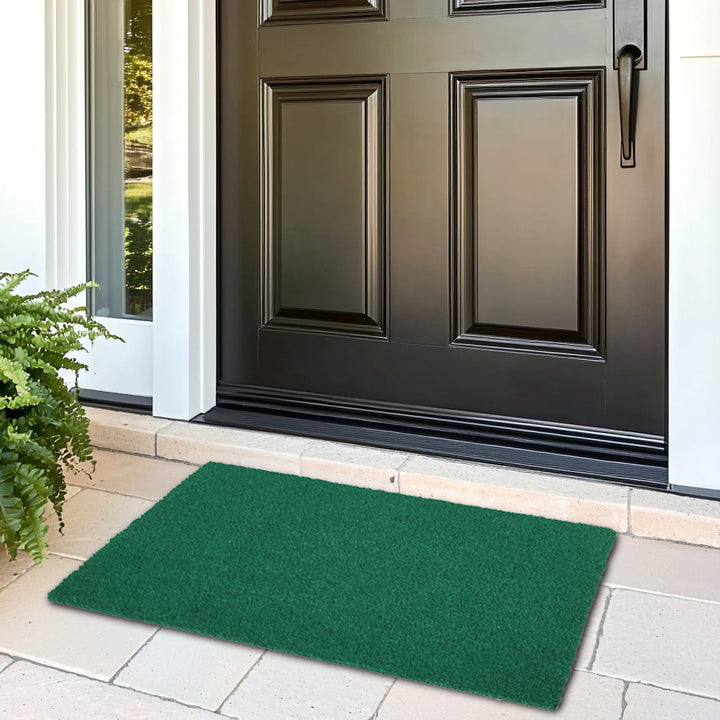 Coir Door Mats for Home Entrance Thick Anti-slip Welcome Doormat with PVC Back | Ideal for Indoor, Outdoor, Patio, Home and Office | Durable and Easy to Clean