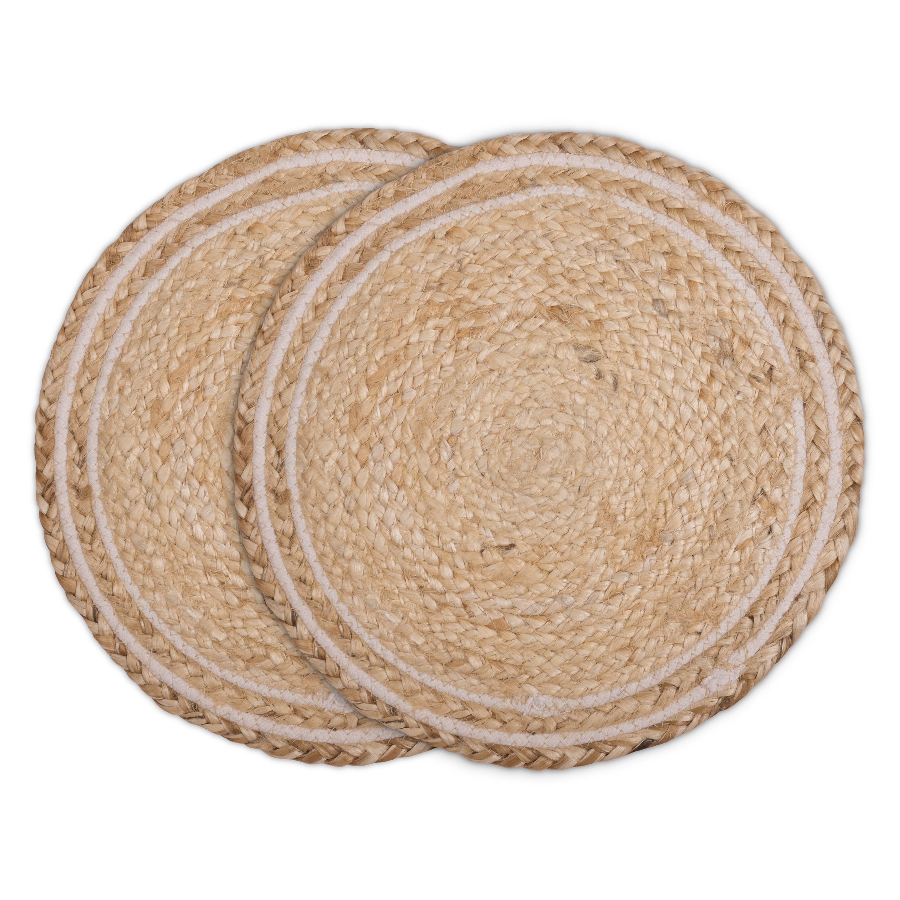 Jute Off White & Jute Natural Bleach Placemat
