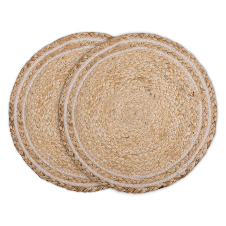 Jute Off White & Jute Natural Bleach Placemat