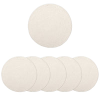 Cotton Off White Placemat (Pack of 6)