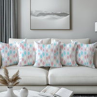 Micro Teardrops Lilac Cushion Cover