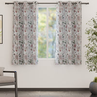 Blackout Polyester F1 Neutral Curtain (Pack of 2)