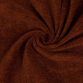 Chenille - Solid Rust Orange Fabric (Pack of 1)