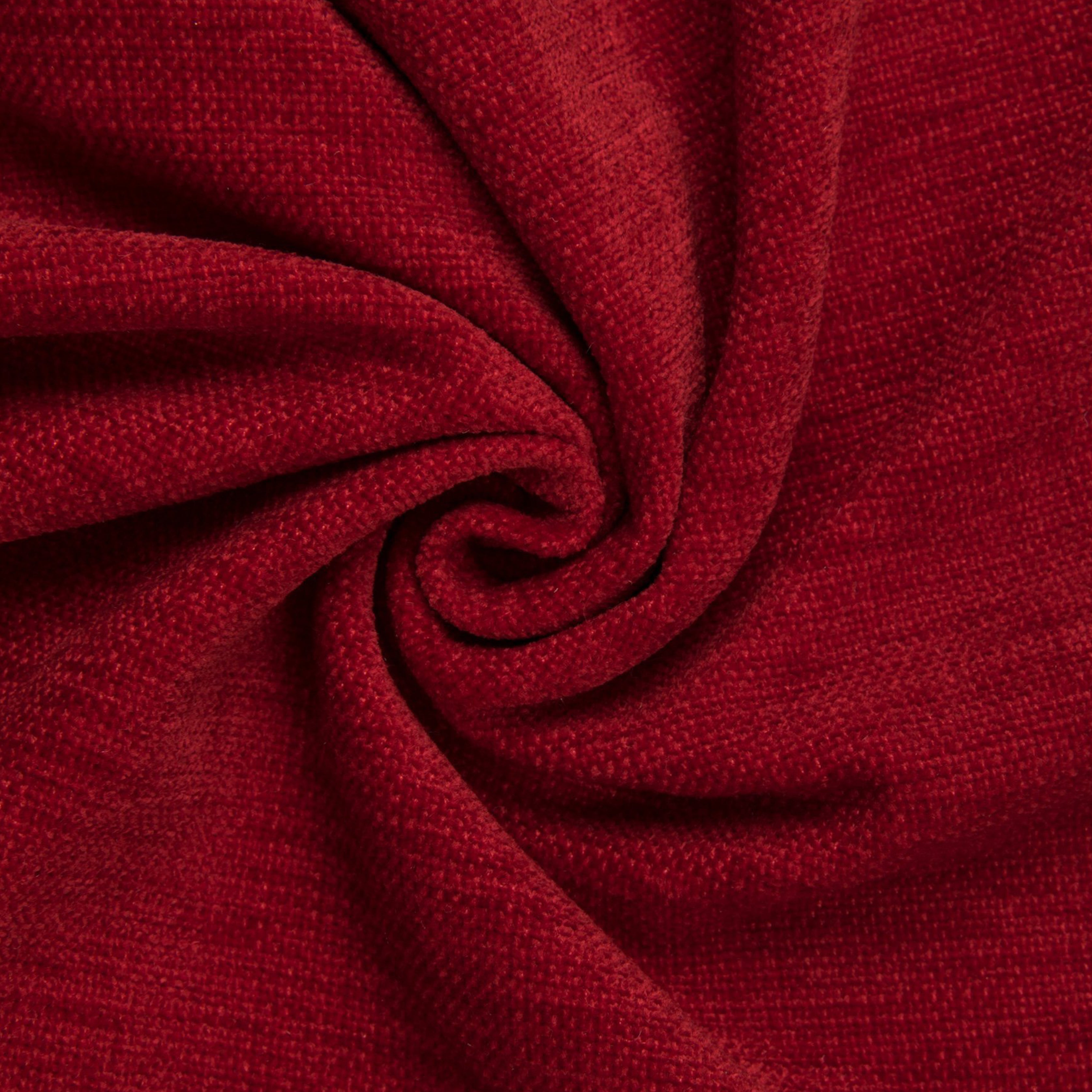 Chenille Textured Fabric Decorative Soft Rich Cloth with Plain Colours for Sofa, Furnishing, Upholstery, Curtains, Cushions and Craft - 39"x54"/100x137 cm