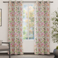Blackout Polyester F1 Spring Curtain (Pack of 2)