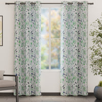 Blackout F1 Green Curtain (Pack of 2)