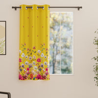 Blackout J2 Yellow Curtain (Pack of 1)