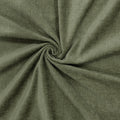 Chenille - Solid Moss Green Fabric (Pack of 1)