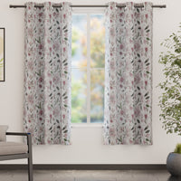 Blackout Polyester F1 Neutral Curtain (Pack of 2)