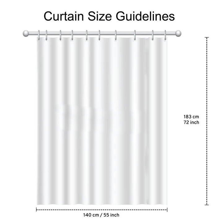 polyester shower curtain