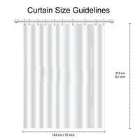 polyester shower curtain