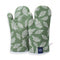 20s Sheeting Big Leaf Green Oven Gloves (Pack of 2)