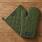 Cotton Leaf Green Oven Glove & Pot Holder