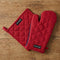 Cotton Red Oven Glove & Pot Holder