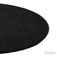 Cotton Black Placemat (Pack of 4)