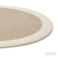 Cotton Beige & Off White Placemat (Pack of 2)