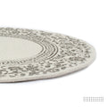 Cotton Printed Grey Placemat (Pack of 2)