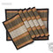 Madur Kathi Black Placemat (Pack of 4)