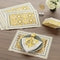 Cotton Canvas Yellow-03 Placemat + Table Napkins