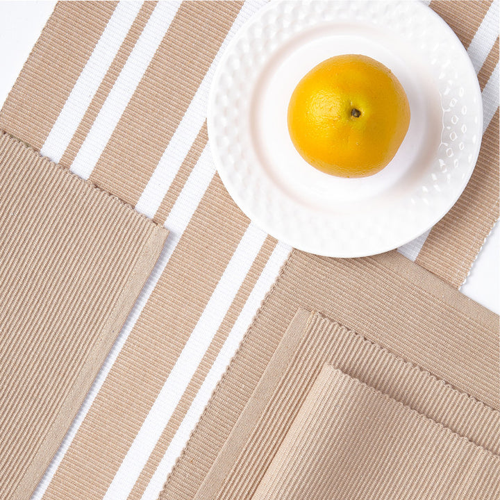 cotton table runner+placemat