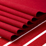 Cotton Roma Red Table Runner+Placemat (Pack of 7)