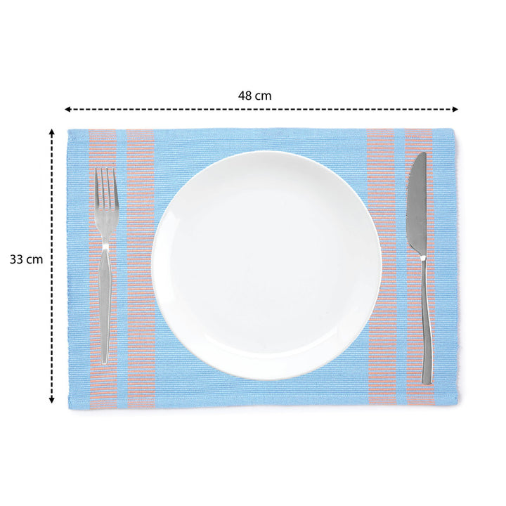 cotton table runner+placemat