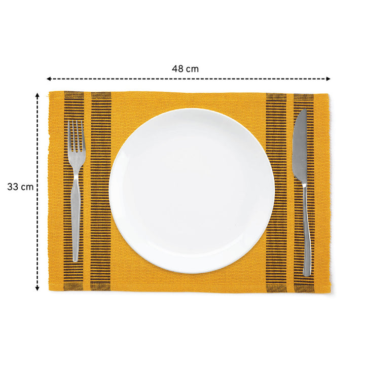 cotton table runner+placemat