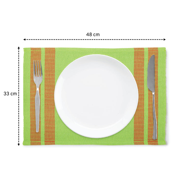 cotton table runner+placemat