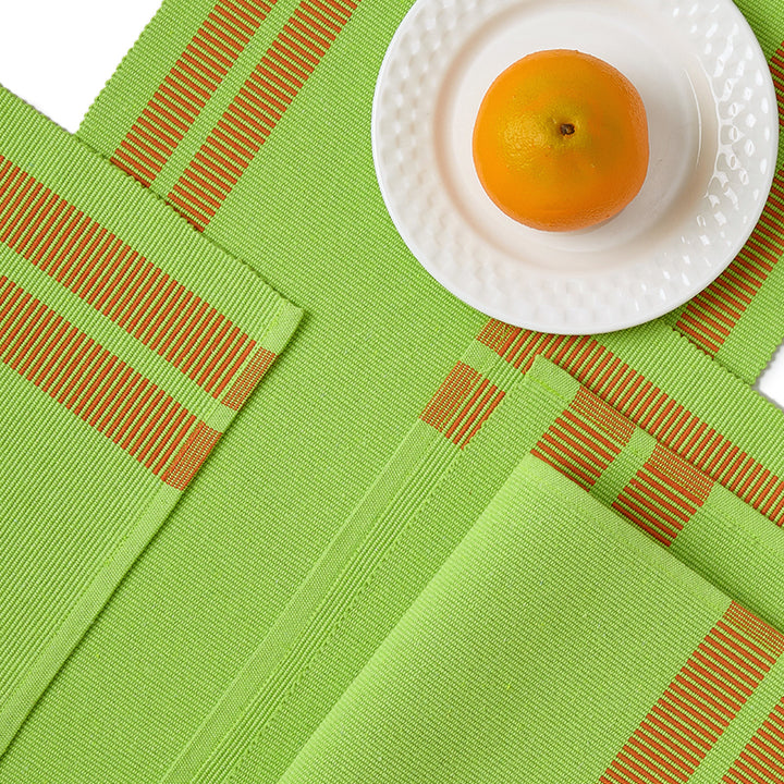 cotton table runner+placemat