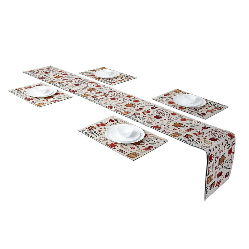 cotton table runner+placemat