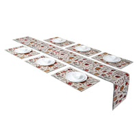 cotton table runner+placemat