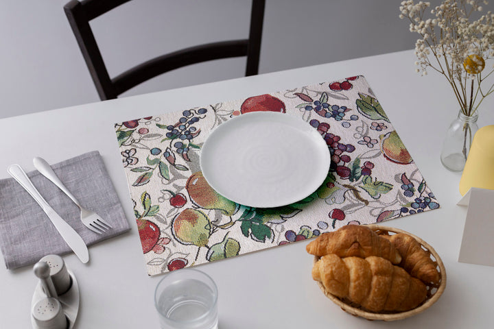 cotton table runner+placemat