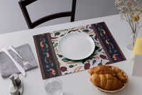 cotton table runner+placemat