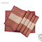 Madur Kathi Red Table Runner+Placemat (Pack of 7)
