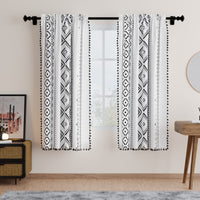 Polyester Boho Panel Curtain (Pack of 2)