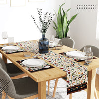 Cotton Chilies Table Runner+Placemat (Pack of 5)