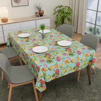 Polyester Pineapple Table Cloth (Pack of 1)