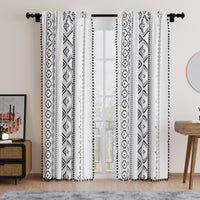 Polyester Boho Panel Curtain (Pack of 2)