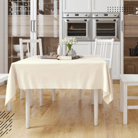 Cotton Natural Table Cloth (Pack of 1)