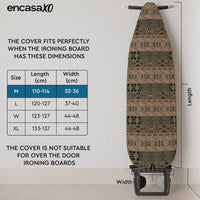 Cotton Canvas African Ironing Board Cover