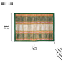 Madur Kathi Green Placemat (Pack of 4)