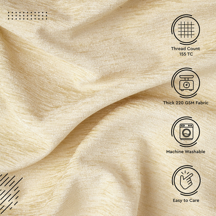 Moshi Cream Fabric1 Meter