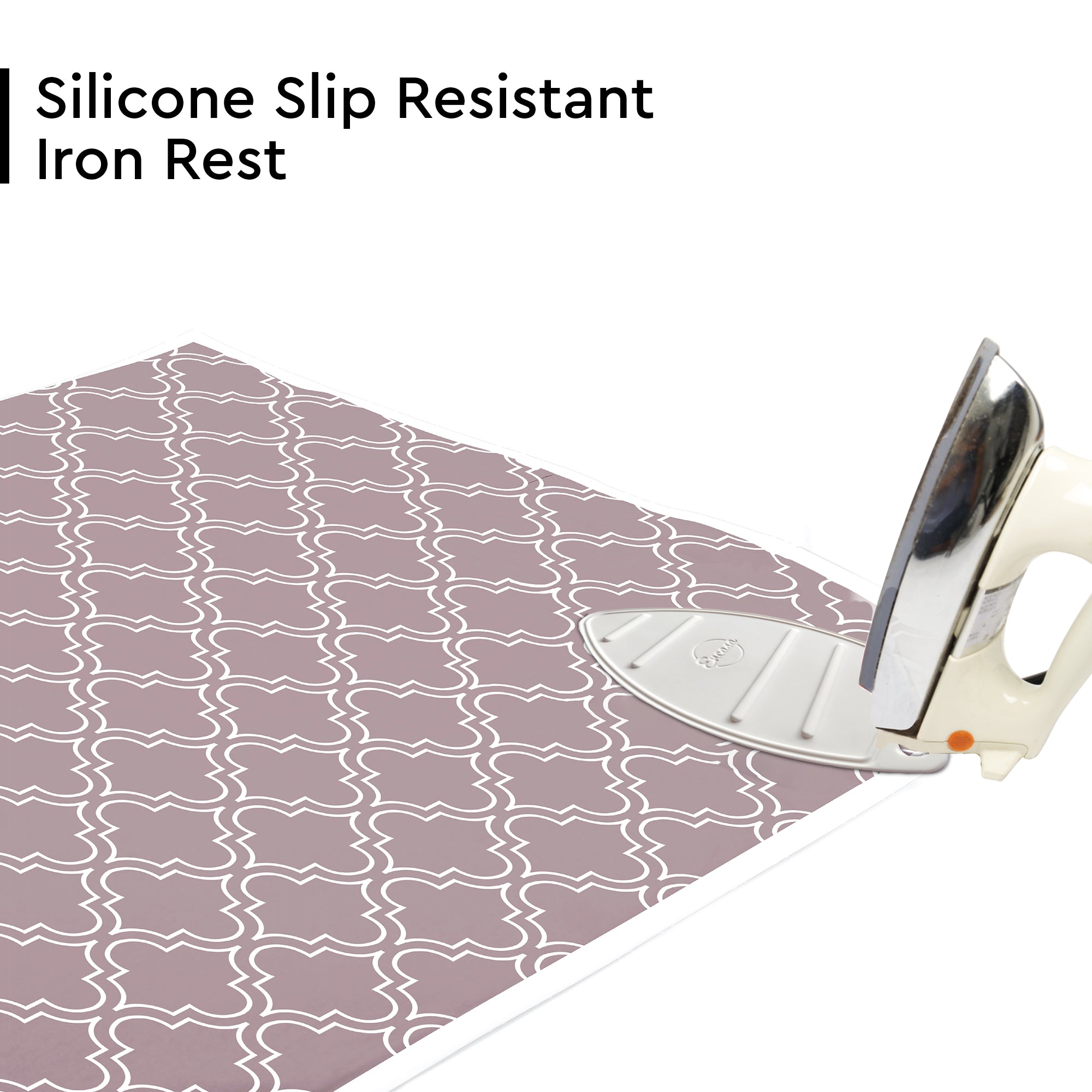 20s Sheeting Mauve Tiles Ironing Mat (Pack of 1)
