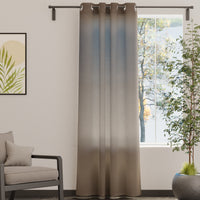 Canvas Beige Curtain (Pack of 1)